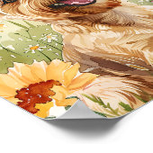 Yorkshire Terrier Poster - Schattigee Dog Wall Art (Hoek)