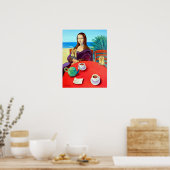 Yorkshire Terrier Print Poster (Keuken)