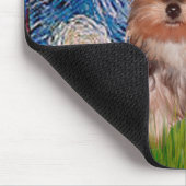 Yorkshire Terrier Puppy - De sterrenhemel Muismat (Hoek)