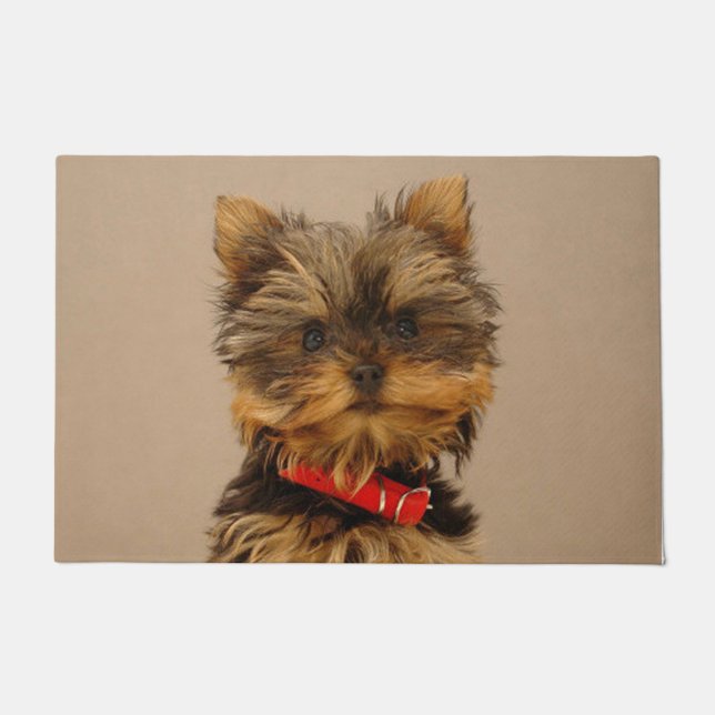 Yorkshire Terrier Puppy Deurmat (Voorkant)