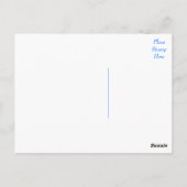 Yorkshire Terrier Puppy Dog Blank Post Card Briefkaart (Achterkant)