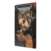 Yorkshire Terrier Puppy Dog Mini Klembord (Angled2)