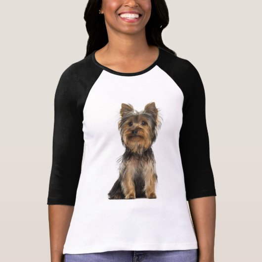 Yorkshire Terrier Puppy Dog Tee Shirt (Voorkant)