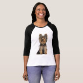 Yorkshire Terrier Puppy Dog Tee Shirt (Voorkant volledig)