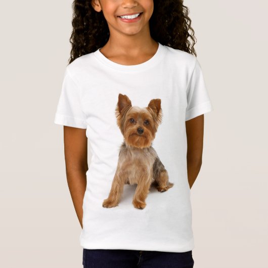 Yorkshire Terrier Puppy Dog Tee Shirt (Voorkant)