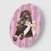 Yorkshire Terrier Puppy Grote Klok (Hoek)