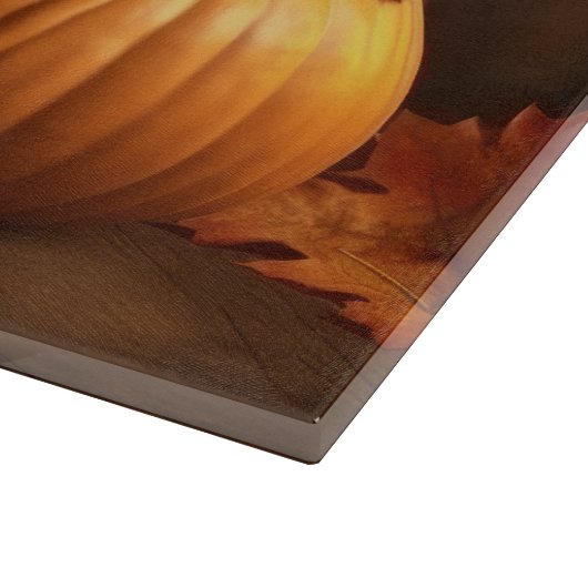 Yorkshire Terrier Puppy Herfst Delight Pompoen Snijplank (Hoek)