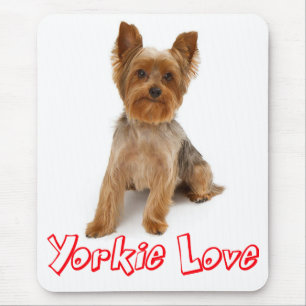 Yorkshire Terrier Puppy Honden Rode Muismat