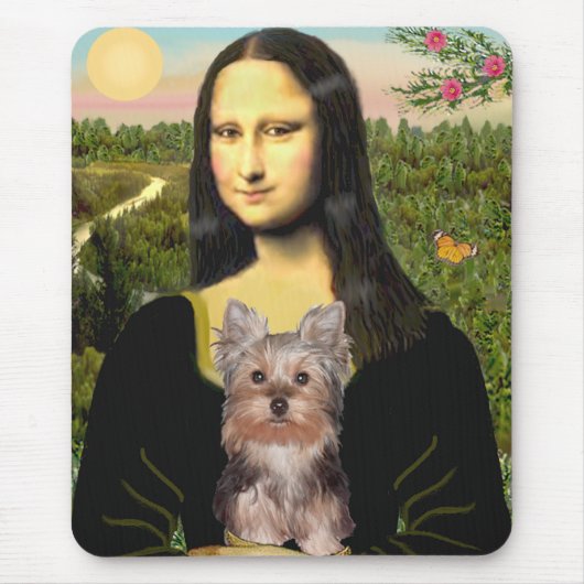 Yorkshire Terrier Puppy - Mona Lisa Muismat (Voorkant)