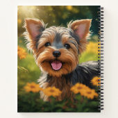 Yorkshire Terrier Puppy Notitieboek (Achterkant)