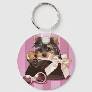 Yorkshire Terrier Puppy Sleutelhanger