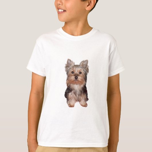 Yorkshire Terrier Puppy T-shirt (Voorkant)