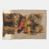 Yorkshire Terrier Puppy Theedoek (Horizontaal)