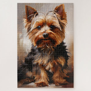 Yorkshire Terrier Realisme Kunstportret Legpuzzel