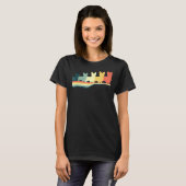 Yorkshire Terrier  Retro Style T-shirt (Voorkant volledig)