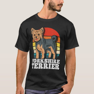 Yorkshire Terrier Retro T-shirt