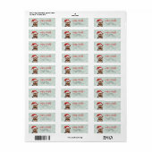 Yorkshire Terrier Return-adreslabels Etiket (Full Sheet)