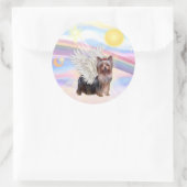 Yorkshire Terrier Ronde Sticker (Tas)