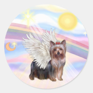 Yorkshire Terrier Ronde Sticker