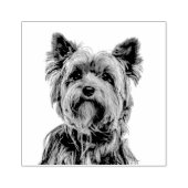 Yorkshire Terrier Rubberstempel (Afrduk)