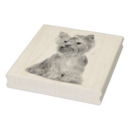 Yorkshire Terrier Rubberstempel