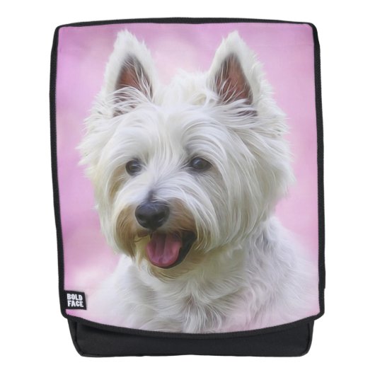 Yorkshire Terrier Rugtassen (Voorkant)