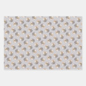 Yorkshire Terrier Schilderen Schattigee Originele  Inpakpapier Vel (Voorkant 3)