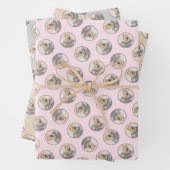 Yorkshire Terrier Schilderen Schattigee Originele  Inpakpapier Vel (In situ)