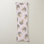 Yorkshire Terrier Schilderen Schattigee Originele  Lichaamskussen (Voorkant Verticaal)