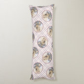 Yorkshire Terrier Schilderen Schattigee Originele  Lichaamskussen (Achterkant (Verticaal))