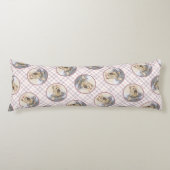 Yorkshire Terrier Schilderen Schattigee Originele  Lichaamskussen (Voorkant)