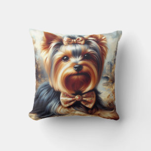 Yorkshire Terrier schilderij Kussen