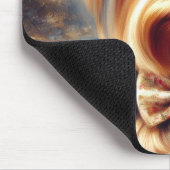  Yorkshire Terrier schilderij Muismat (Hoek)