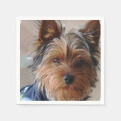 Yorkshire Terrier Servet (Voorkant)