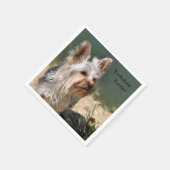 Yorkshire Terrier Servetten (Hoek)