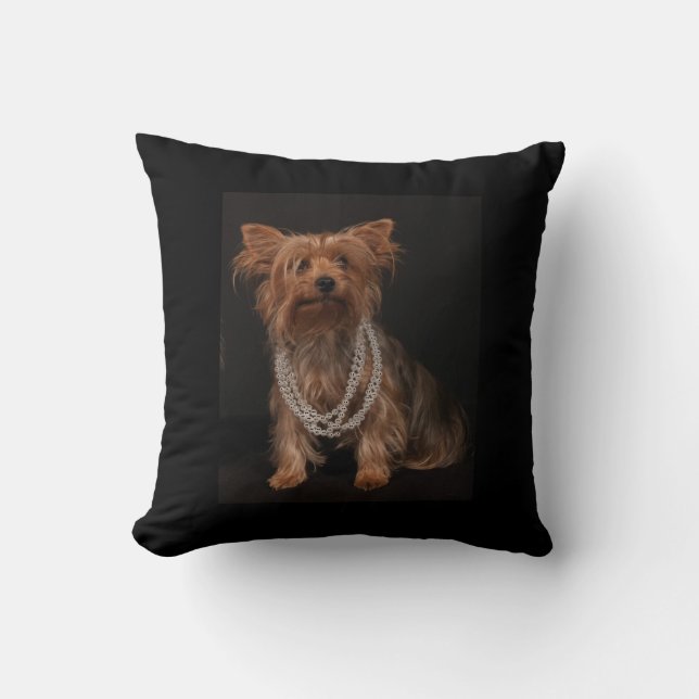 Yorkshire Terrier Sierkussennen Kussen (Voorkant)