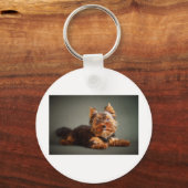 Yorkshire Terrier Sleutelhanger (Voorkant)