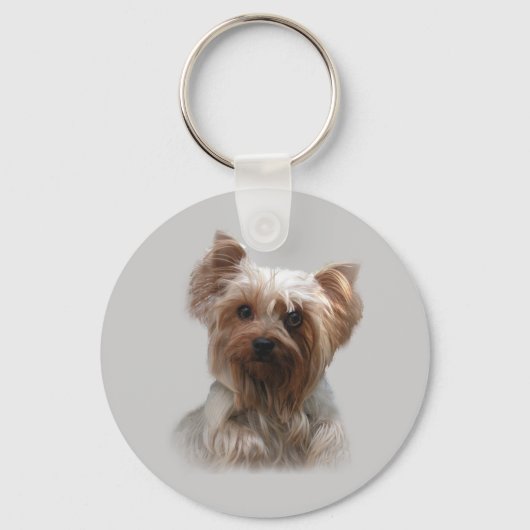 Yorkshire Terrier Sleutelhanger (Voorkant)