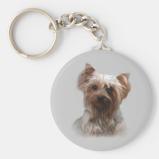 Yorkshire Terrier Sleutelhanger (Voorkant)