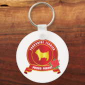 Yorkshire Terrier Sleutelhanger (Voorkant)