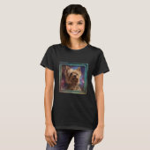 Yorkshire Terrier Space T-shirt (Voorkant volledig)