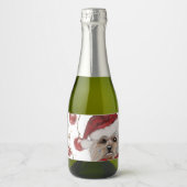 YORKSHIRE TERRIER  SPARKLING WIJNETIKET (Voorkant)