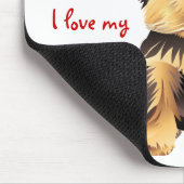 Yorkshire Terrier Speelgoed Dog Gift Muismat (Hoek)