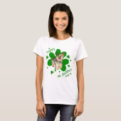 Yorkshire Terrier St. Patrick's Dag T-shirt (Voorkant volledig)