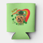 Yorkshire Terrier St Patricks Day Blikjeskoeler (Voorkant)