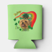 Yorkshire Terrier St Patricks Day Blikjeskoeler (Achterkant)