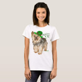 Yorkshire Terrier St. Patrick's Day T-shirt (Voorkant volledig)
