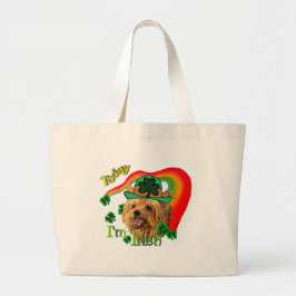 Yorkshire Terrier St Patricks Grote Tote Bag