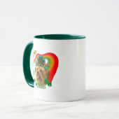 Yorkshire Terrier St Patricks Mok (Voorkant links)