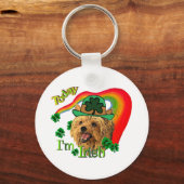 Yorkshire Terrier St Patricks Sleutelhanger (Voorkant)